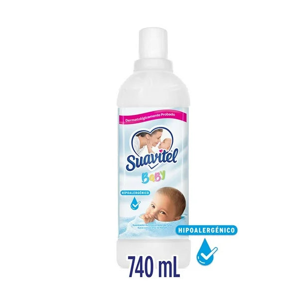 Suavizante de Telas Suavitel Baby Antibacterial 740 ml