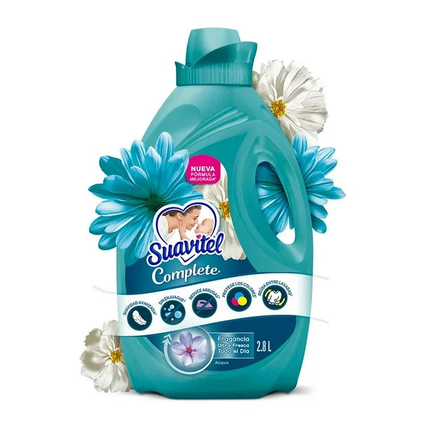 Suavizante de Telas Suavitel Complete Acqua 2.8 L