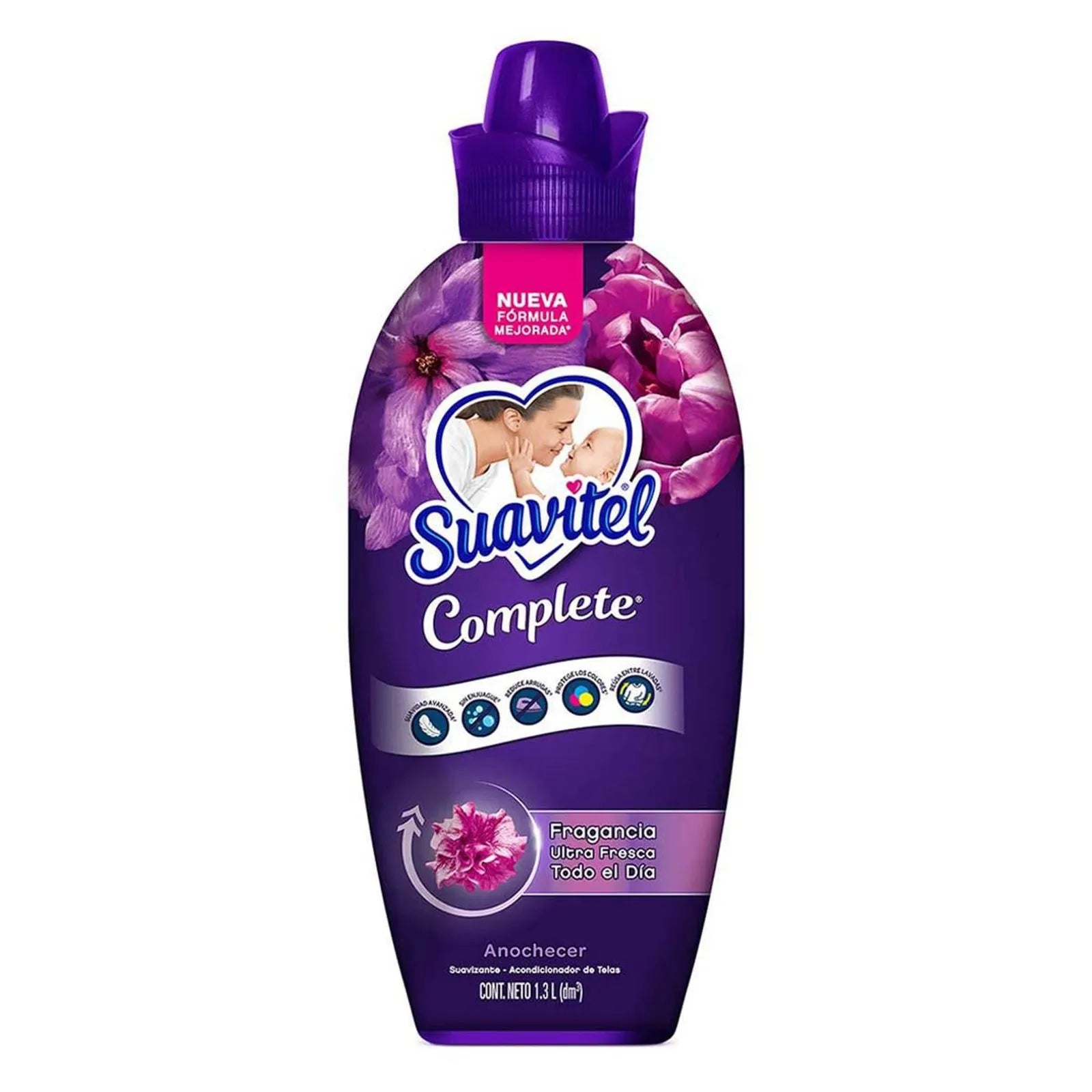 Suavizante de Telas Suavitel Complete Anochecer 1.3 L