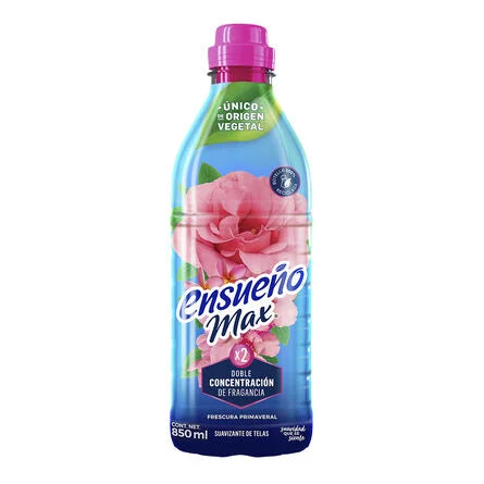 Suavizante De Telas Ensueño Max Frescura Primaveral 850 ml