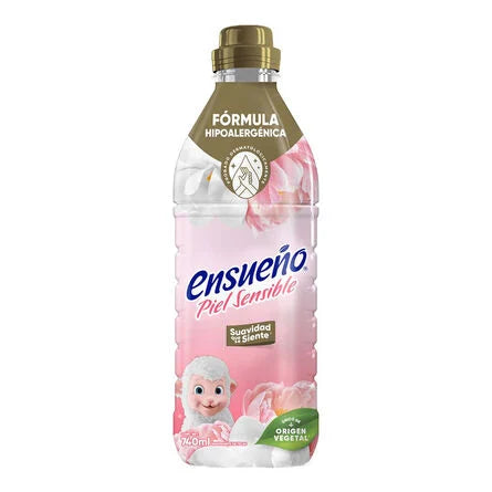 Suavizante de Telas Ensueño Piel Sensible 740 ml