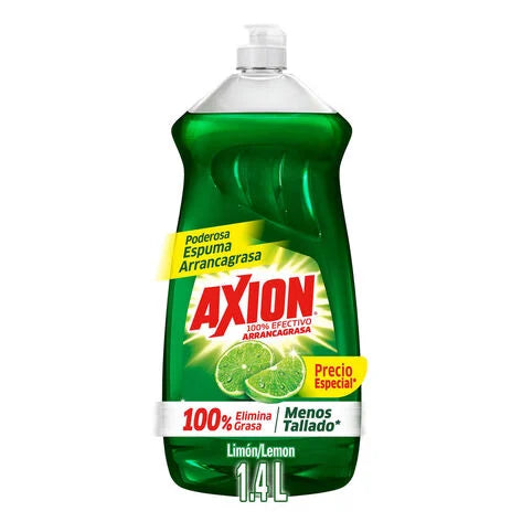 Lavatrastes Axion Limón Líquido 1.4 L