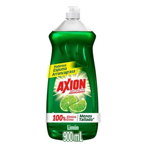 Lavatrastes Axion Limón Líquido 900 ml