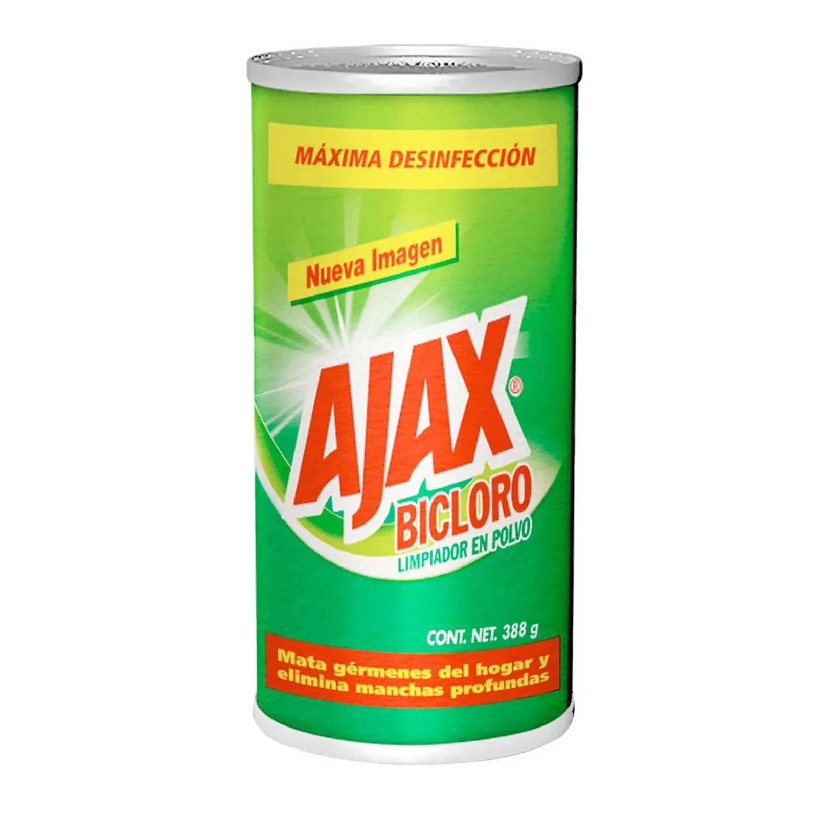 Limpiador en Polvo Ajax Bicloro 388 gr