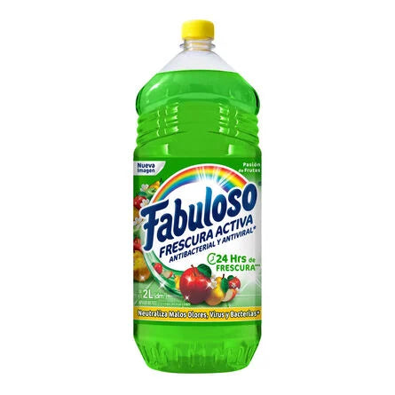 Limpiador Líquido Fabuloso Frescura Activa Pasión de Frutas 2 L