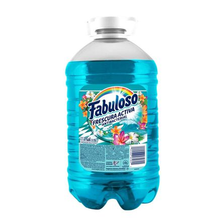 Limpiador Líquido Fabuloso Frescura Activa Mar Fresco 3.7 L