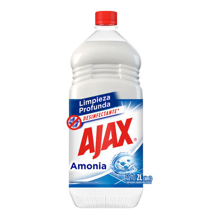 Limpiador Líquido Ajax Amonia 2 L