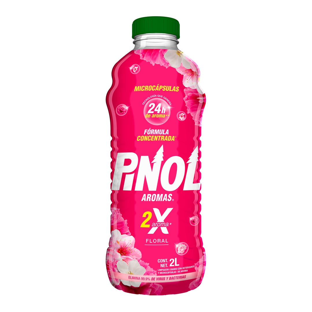 Limpiador Multiusos Pinol Aromas Floral 2 L