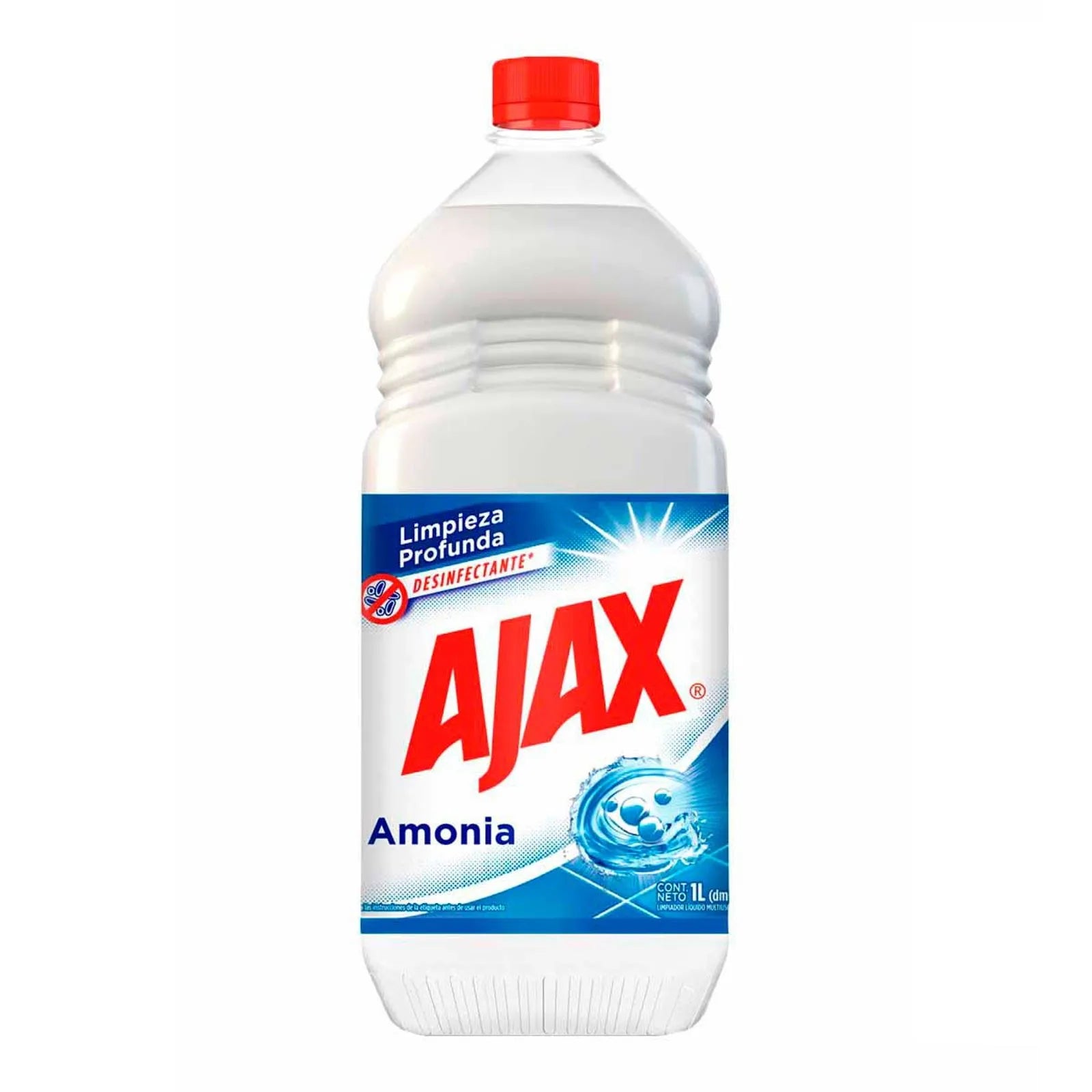 Limpiador Líquido Ajax Amonia 1 L
