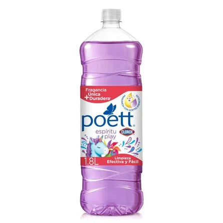 Limpiador Aromatizante Poett Espíritu Play 1.8 L