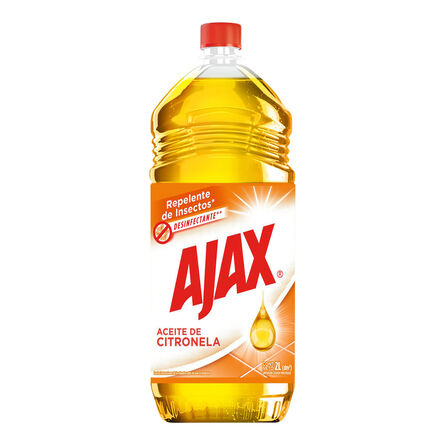 Limpiador Líquido Ajax Aceite de Citronela 2 L
