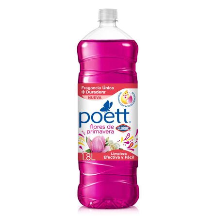 Limpiador Aromatizante Poett Flores de Primavera 1.8 L