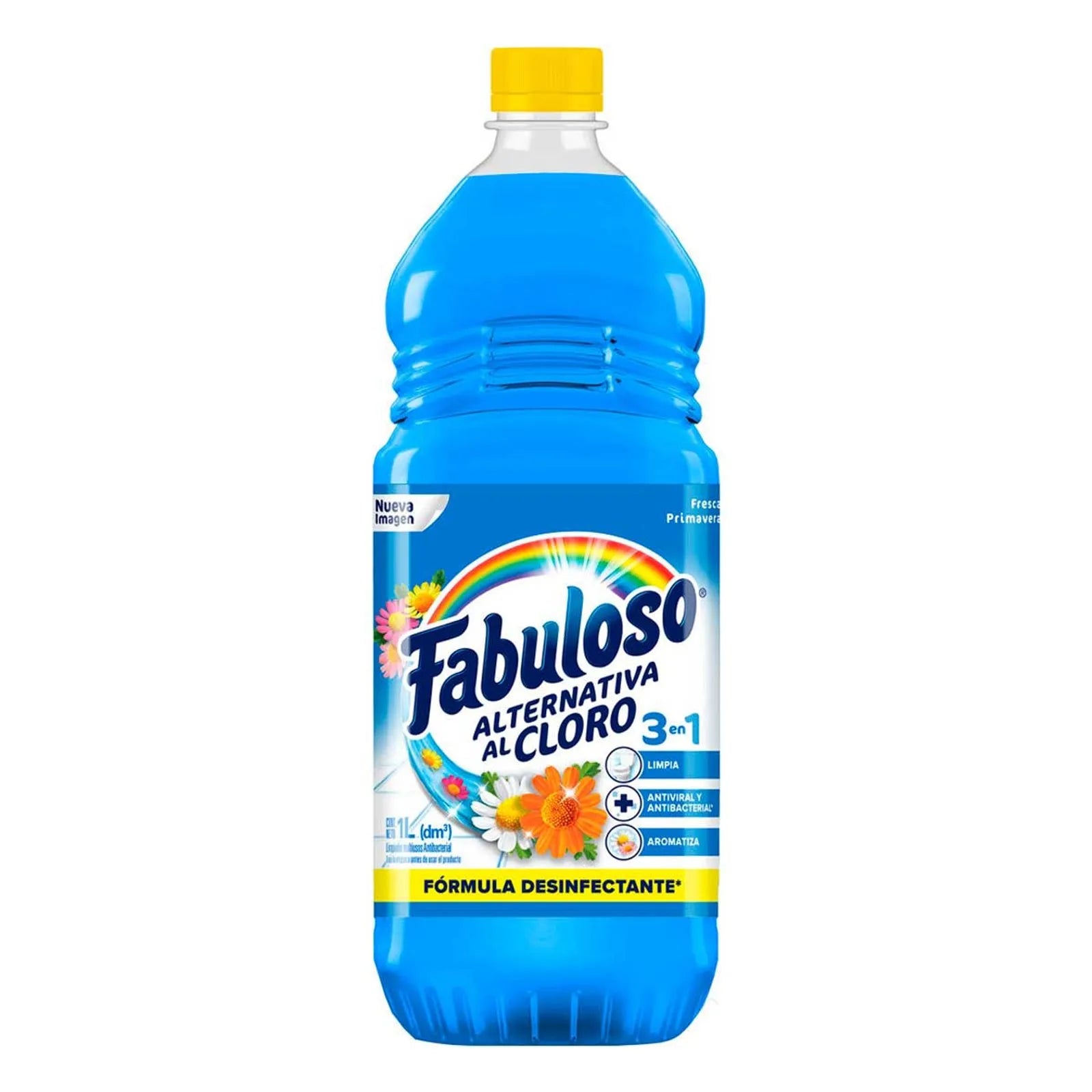 Limpiador Líquido Fabuloso Alternativa al Cloro Fresca Primavera 1 L