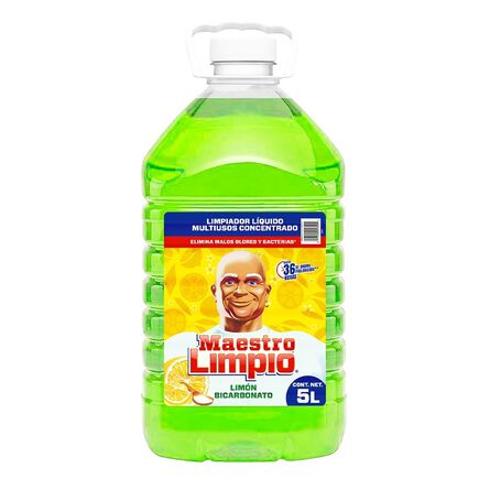 Limpiador Multiusos Limón Maestro Limpio 5 L