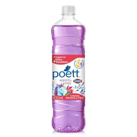 Limpiador Aromatizante Poett Espíritu Play 900 ml