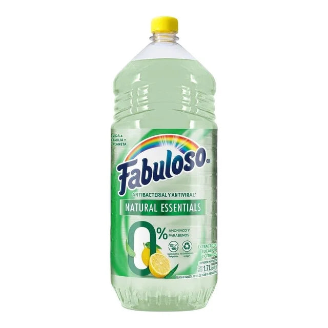 Limpiador Multiusos Fabuloso Natural Essentials Eucalipto 1.7 L