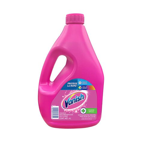 Vanish Quitamanchas en Gel Multiusos para Ropa de Color 4 L