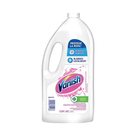 Vanish Quitamanchas en Gel Crystal White para Ropa Blanca 1.7 L