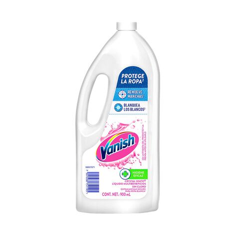 Vanish Quitamanchas en Gel Crystal White para Ropa Blanca 900 ml