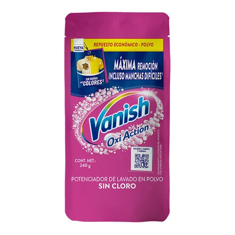 Vanish Quitamanchas en Polvo Multiuso Oxi Action Multipower 240 gr