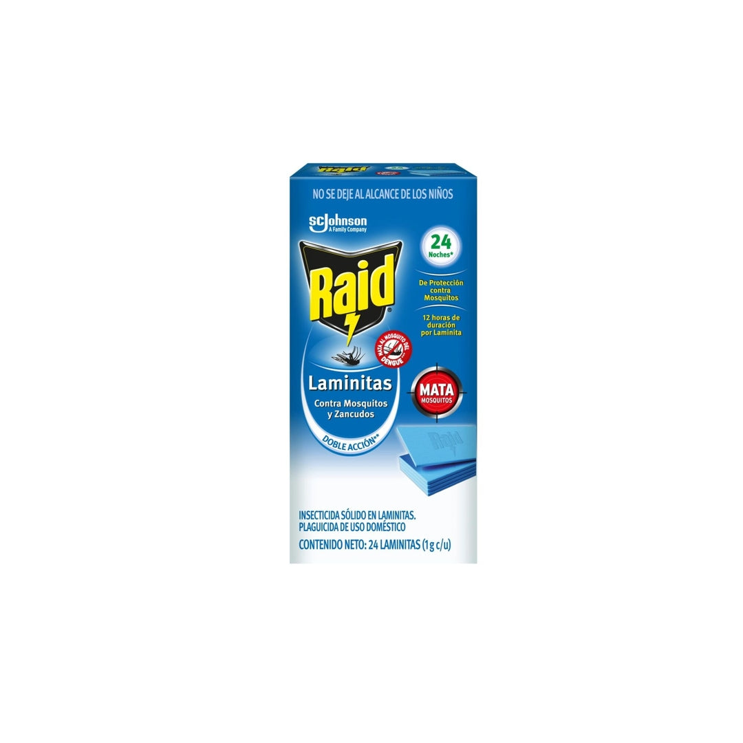 Raid Insecticida en Laminitas. Repuesto de 16 Unidades