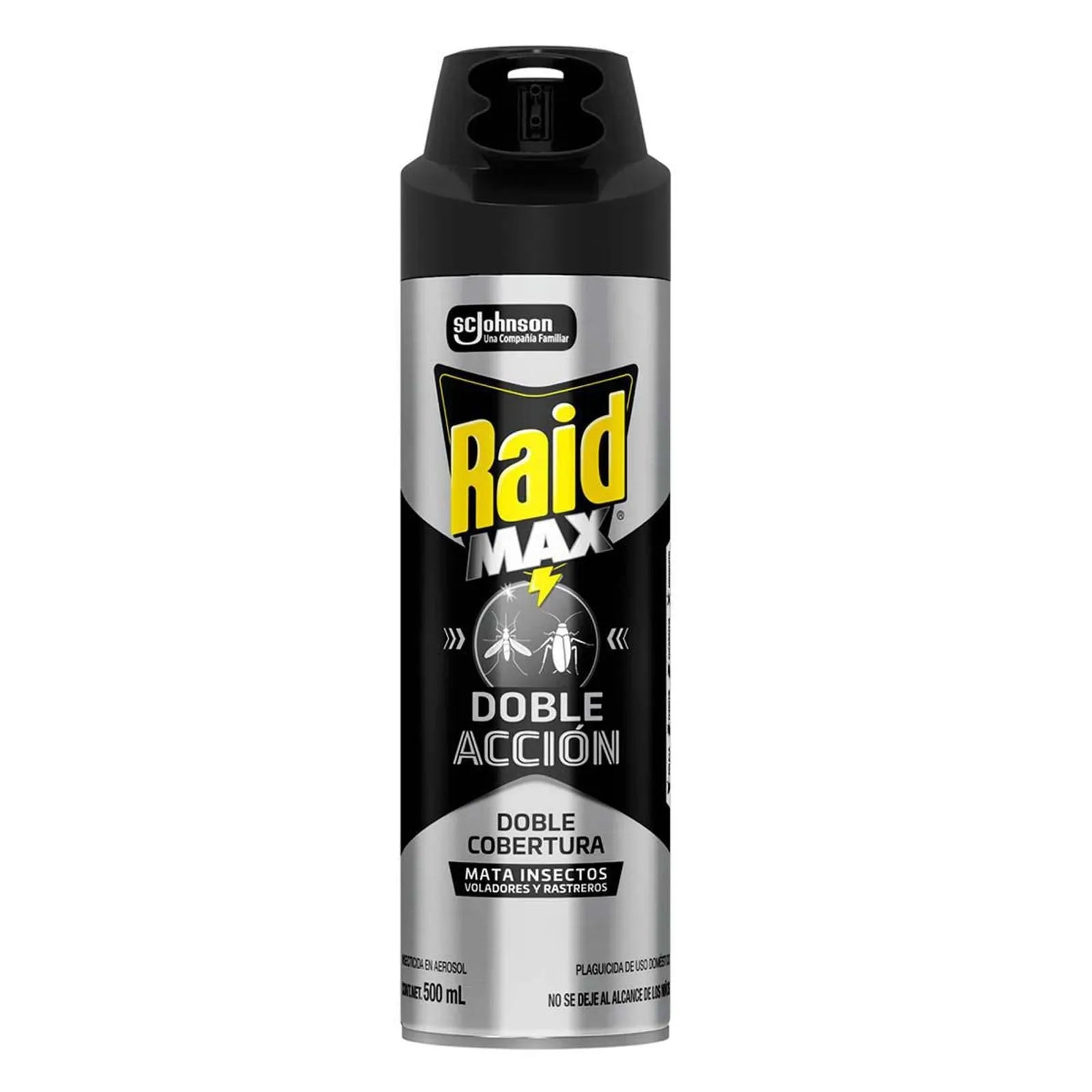 Raid Doble Acción Insecticida en Aerosol 500 ml