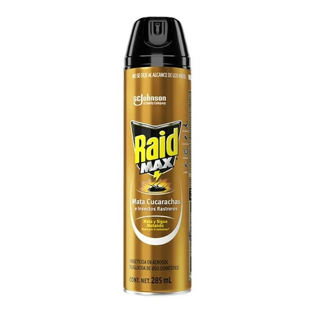 Insecticida Max Raid 285 ml Aerosol