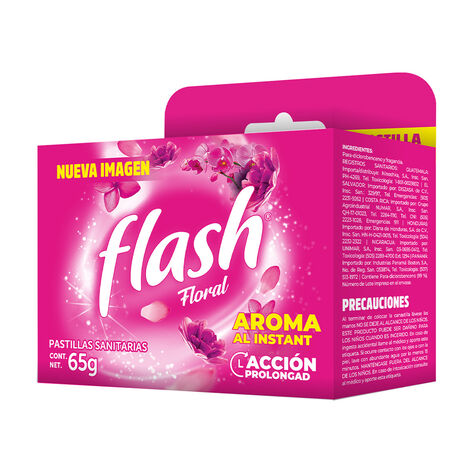 Pastilla Sanitaria Flash Floral 65 g
