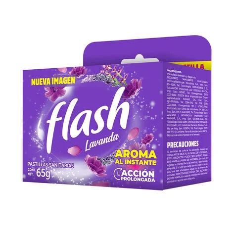 Pastilla Sanitaria Flash Lavanda 65 g