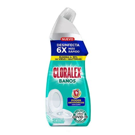 Limpiador Cloralex Baños Antihongos Cuello de Pato 750 ml