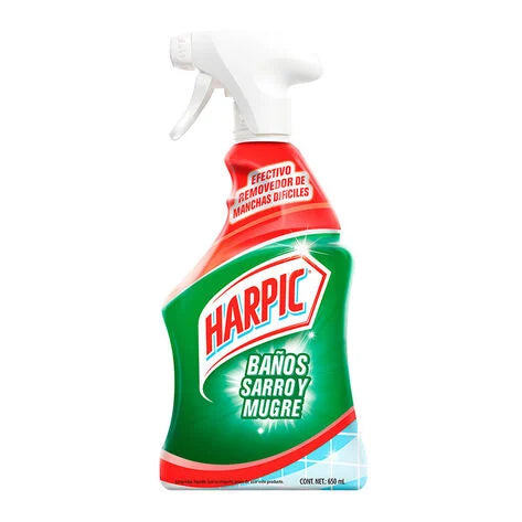 Harpic Limpiador Líquido para Baños Sarro y Mugre 650 ml