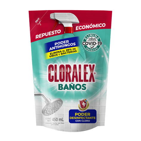 Limpiador Cloralex Baños Antihongos 450 ml