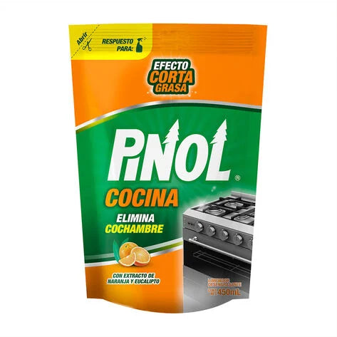 Limpiador Pinol Poder Cocina Pouch 450 ml