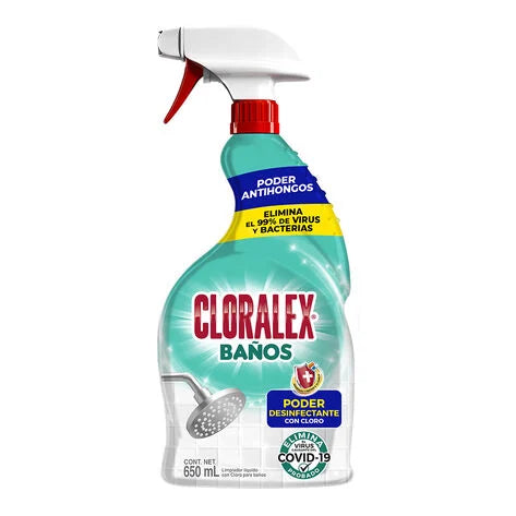 Limpiador Cloralex Baños Antihongos Cuello de Pato 650 ml