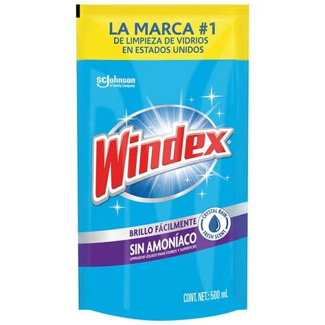 Limpiador de Vidrios Windex Crystal Rain 500 ml