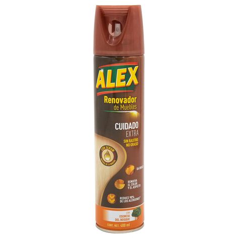 Alex Aerosol Cuidado Extra Muebles Esencia Bosque 400ml