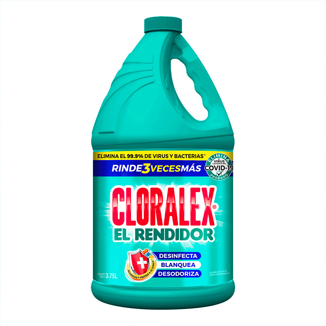 Blanqueador Cloralex El Rendidor 3.75 L