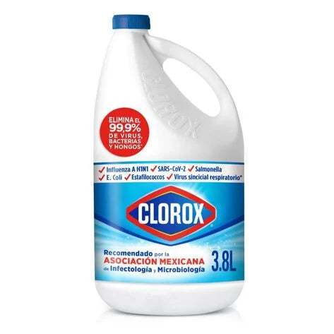 Blanqueador Clorox Triple Acción Original 3.8 L