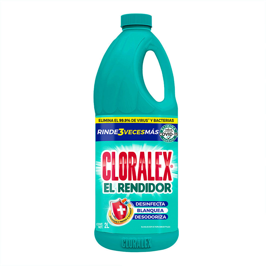 Blanqueador Cloralex El Rendidor 2 L
