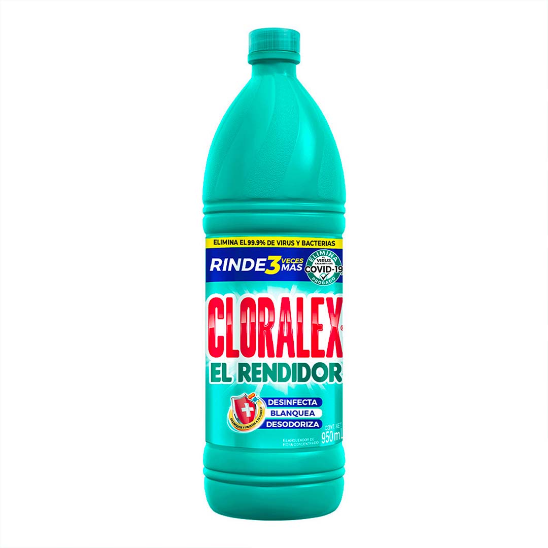 Blanqueador Cloralex El Rendidor 950 ml