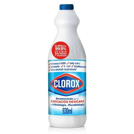 Blanqueador Clorox Triple Acción Original 930 ml