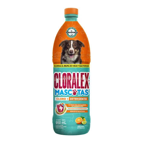 Limpiador Cloralex Mascotas Exterior 950 ml