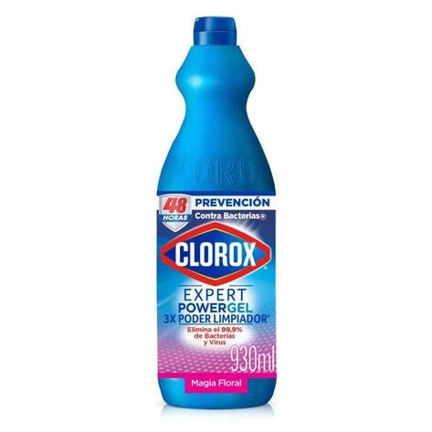 Blanqueador Clorox Gel Magia Flor 930 ml