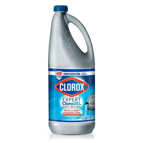 Clorogel Blanqueador Desinfectante Clorox Expert AntiSplash 1.89 L