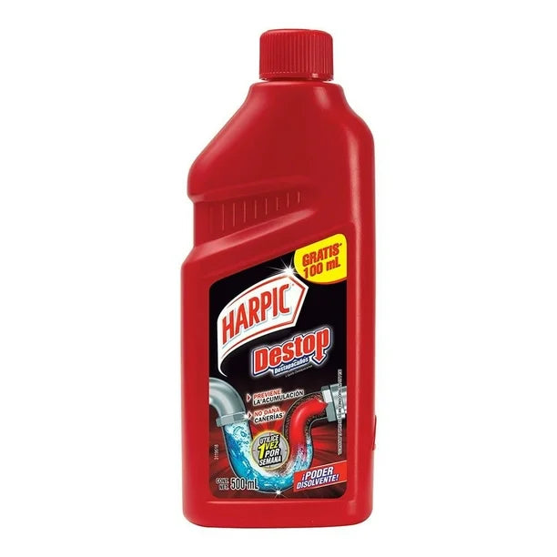 Harpic Líquido Destapacaños Destop 500 ml