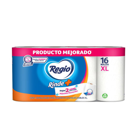 Papel Higiénico Regio Rinde 16 Rollos XL