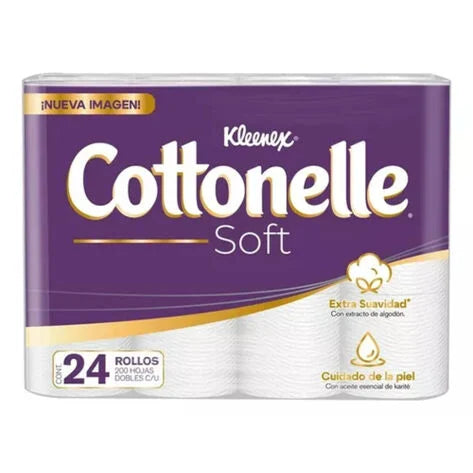 Papel higiénico Cottonelle Soft 24 Rollos