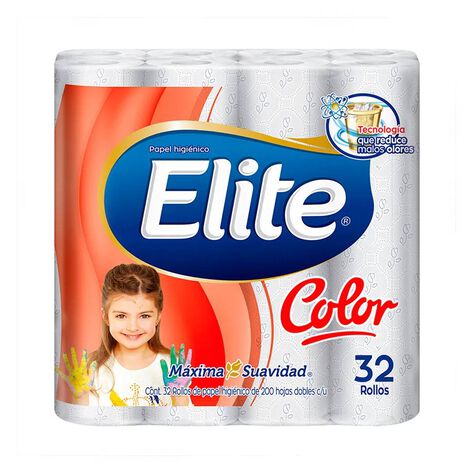 Papel Higiénico Elite Color 32 Rollos