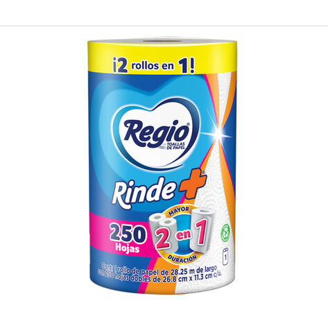 Toallas de Cocina Regio Rinde Más 1 rollo