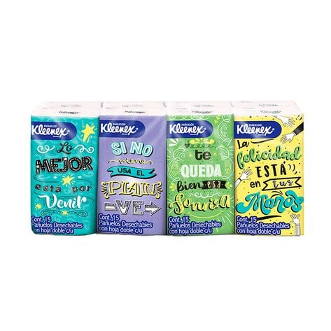 Pañuelos Kleenex Sellapack 8 pz